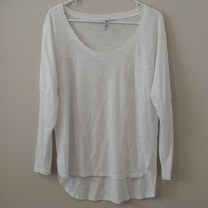 COTTON ON LONG SLEEVE WHITE SOFT TEE